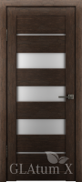 Межкомнатная дверь GLAtum X22 - венге