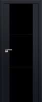 Profil Doors 22U Черный матовый ПО Черный лак