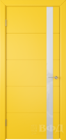 Межкомнатная дверь Тривиа ДО - желтый