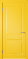Межкомнатная дверь Стокгольм ДГ - желтый