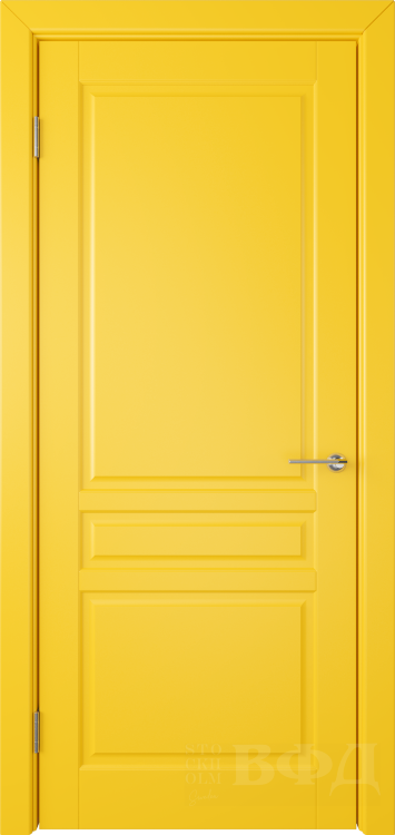 Межкомнатная дверь Стокгольм ДГ - желтый
