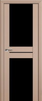 Profil Doors 10U Капучино сатинат ПО Черный триплекс