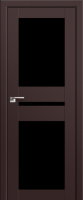 Profil Doors 70U Темно-коричневый ПО Черный триплекс