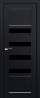 Profil Doors 32U Черный матовый ПО Черный триплекс