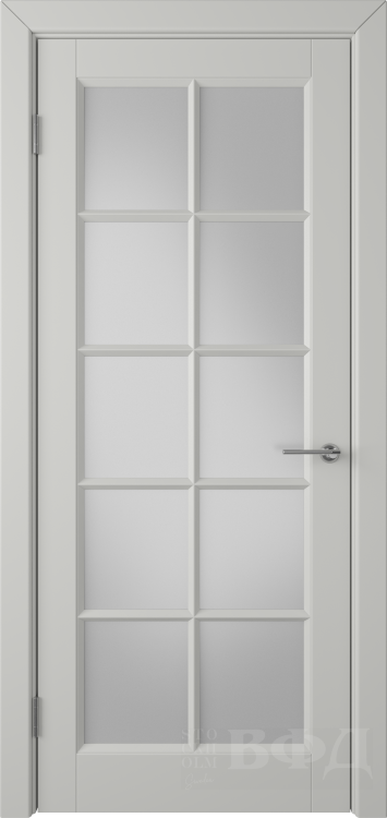 Межкомнатная дверь Гланта ДО - светло-серый