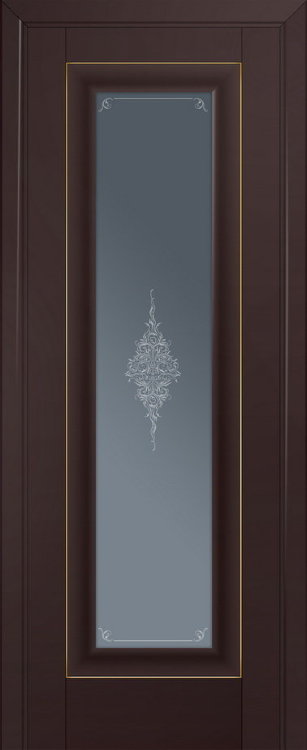 Profil Doors 24U Темно-коричневый ПО Графит