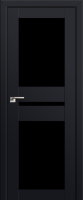 Profil Doors 70U Черный матовый ПО Черный триплекс