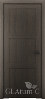 Межкомнатная дверь GLAtum C3 - серый дуб