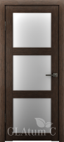 Межкомнатная дверь GLAtum C4 - венге