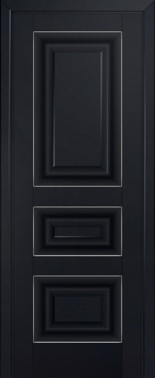 Profil Doors 25U Черный матовый ПГ
