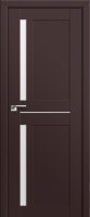 Profil Doors 19U Темно-коричневый ПО Белый триплекс