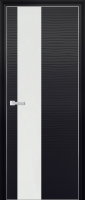 Profil Doors 5D Черная волна ПО Белый лак