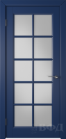 Межкомнатная дверь Гланта ДО - синий