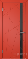 Межкомнатная дверь Флитта ДО2 - красный