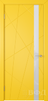 Межкомнатная дверь Флитта ДО - желтый