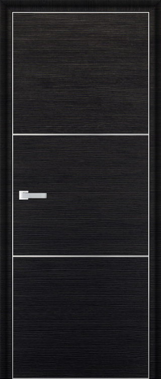 Profil Doors 2D Черный браш ПГ