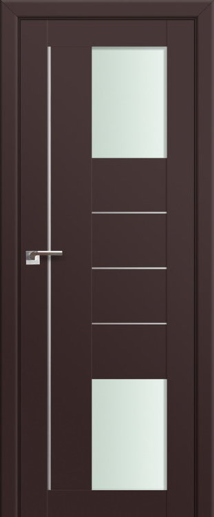 Profil Doors 43U Темно-коричневый ПО Мателюкс