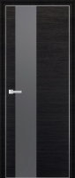 Profil Doors 5D Черный браш ПО Серебрянный лак