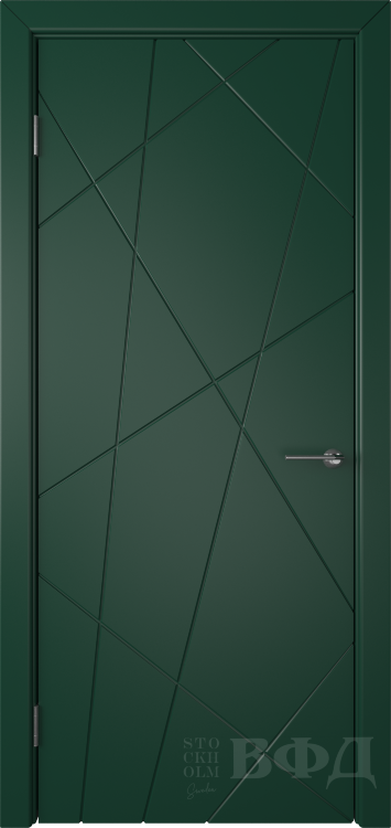 Межкомнатная дверь Флитта ДГ - Зеленый