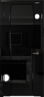 Арт Деко Лиана-3 SCANBLACK Черный глянец Черный триплекс