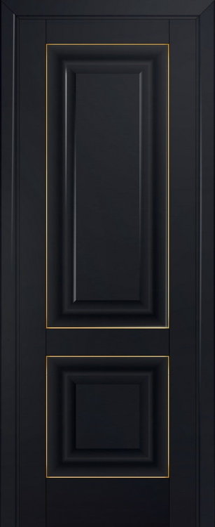 Profil Doors 27U Черный матовый ПГ