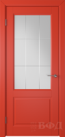 Межкомнатная дверь Доррен ДО - красный