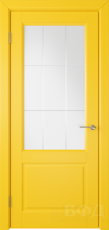Межкомнатная дверь Доррен ДО - желтый