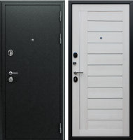 Стальная дверь АСД «Соло» - белая лиственница