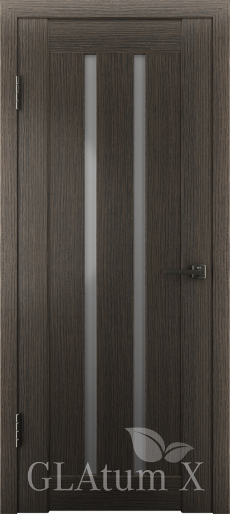 Межкомнатная дверь GLAtum X2 - серый дуб