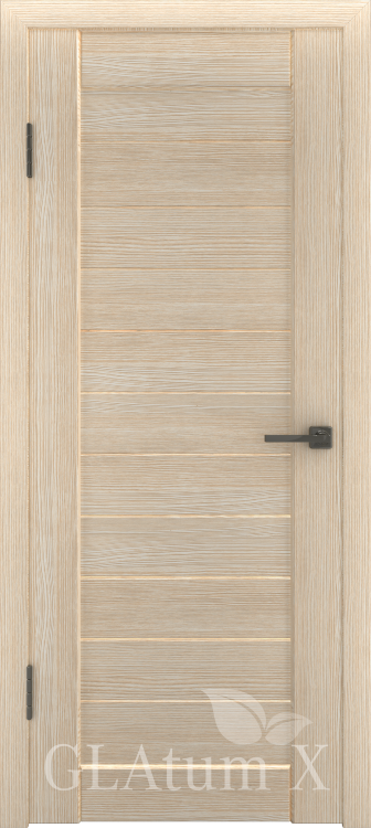Межкомнатная дверь GLAtum X6 - капучино