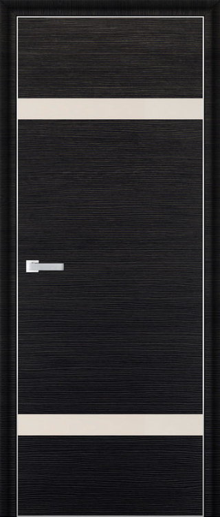 Profil Doors 3D Черный браш ПО Перламутровый лак