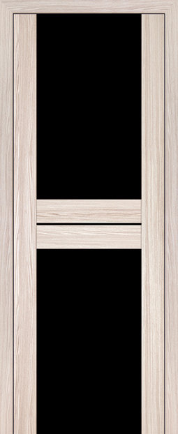 Profil Doors 10X Мелинга капучино ПО Черный триплекс