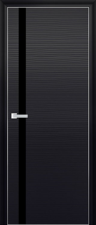 Profil Doors 6D Черная волна ПО Черный лак