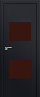 Profil Doors 21U Черный матовый ПО Коричневый лак