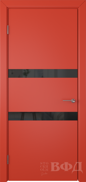 Межкомнатная дверь Ньютта ДО2 - красный