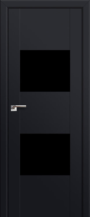 Profil Doors 21U Черный матовый ПО Черный лак
