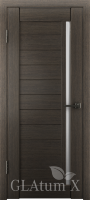 Межкомнатная дверь GLAtum X9 - серый дуб