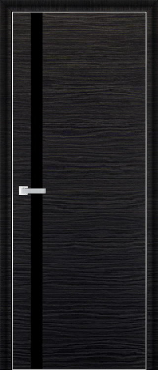 Profil Doors 6D Черный браш ПО Черный лак