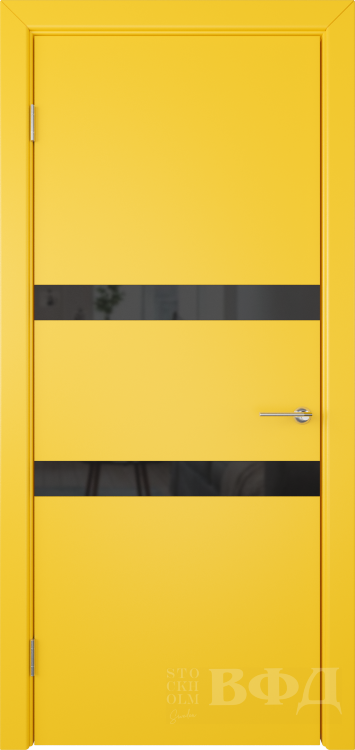 Межкомнатная дверь Ньютта ДО2 - желтый