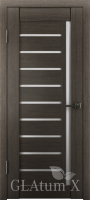 Межкомнатная дверь GLAtum X11 - серый дуб