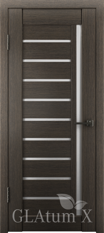 Межкомнатная дверь GLAtum X11 - серый дуб