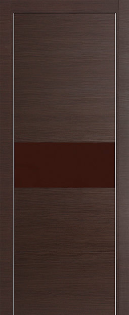 Profil Doors 4Z Венге кроскут ПО Темно-коричневый лак