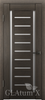 Межкомнатная дверь GLAtum X13 - серый дуб