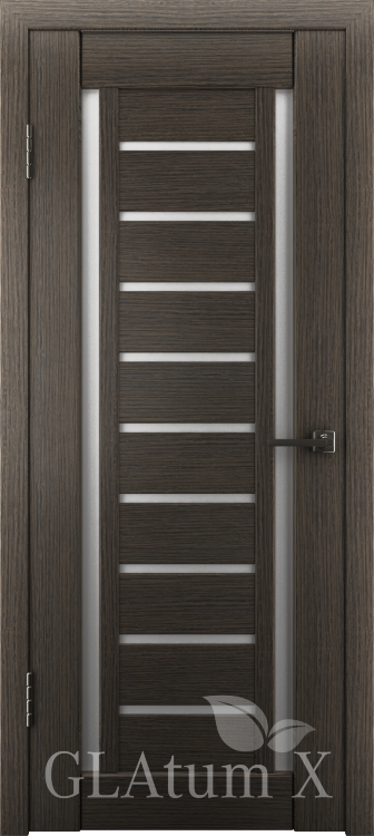Межкомнатная дверь GLAtum X13 - серый дуб