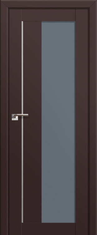 Profil Doors 47U Темно-коричневый ПО Графит