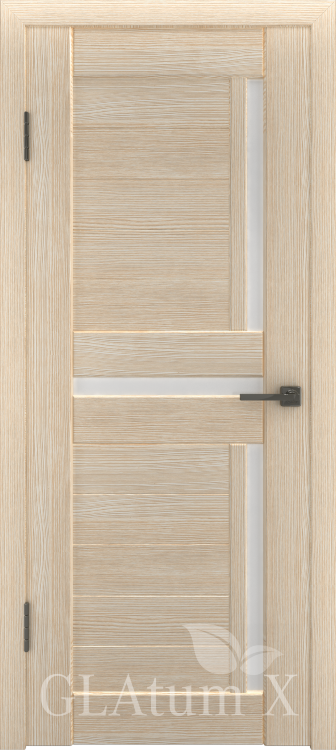 Межкомнатная дверь GLAtum X16 - капучино