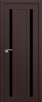 Profil Doors 15U Темно-коричневый ПО Черный триплекс