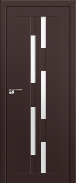 Profil Doors 30U Темно-коричневый ПО Белый триплекс