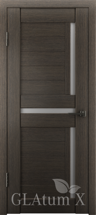 Межкомнатная дверь GLAtum X16 - серый дуб