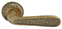 Дверные ручки RUCETTI RAP-CLASSIC 1 OMB Цвет - старая античная бронза